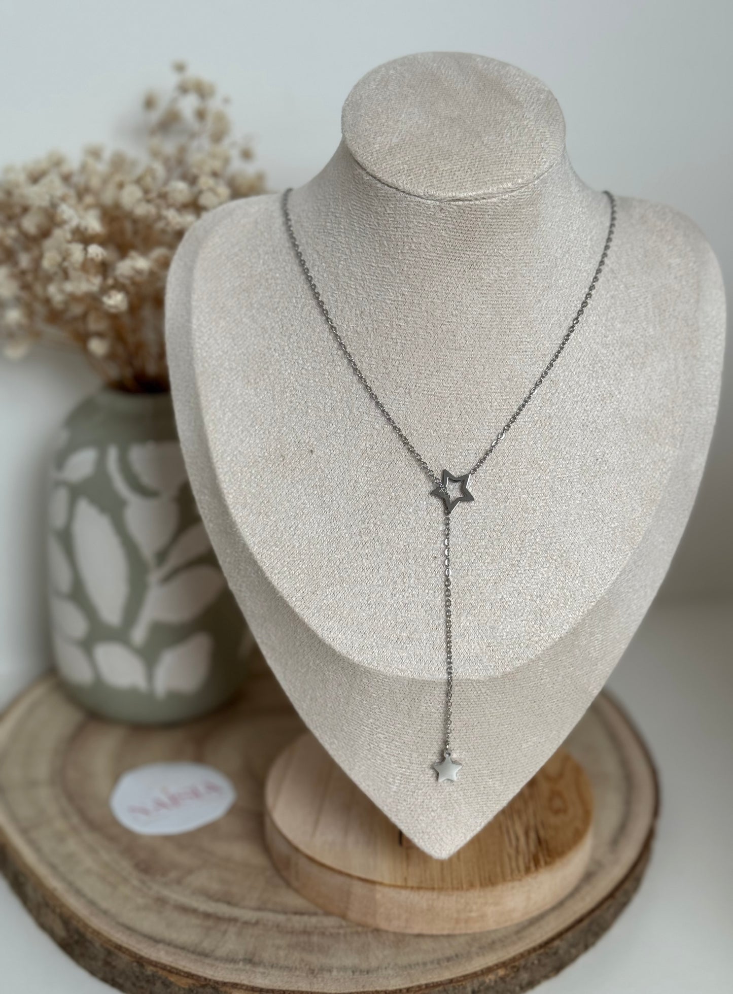 Collier Athena argenté