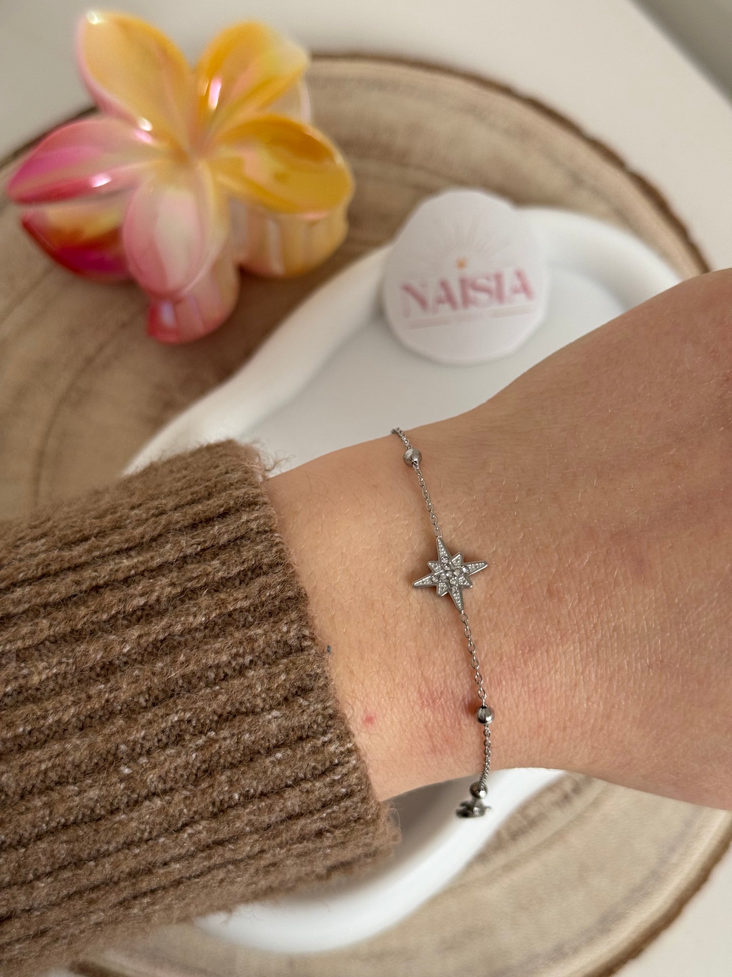 Bracelet Denise argenté