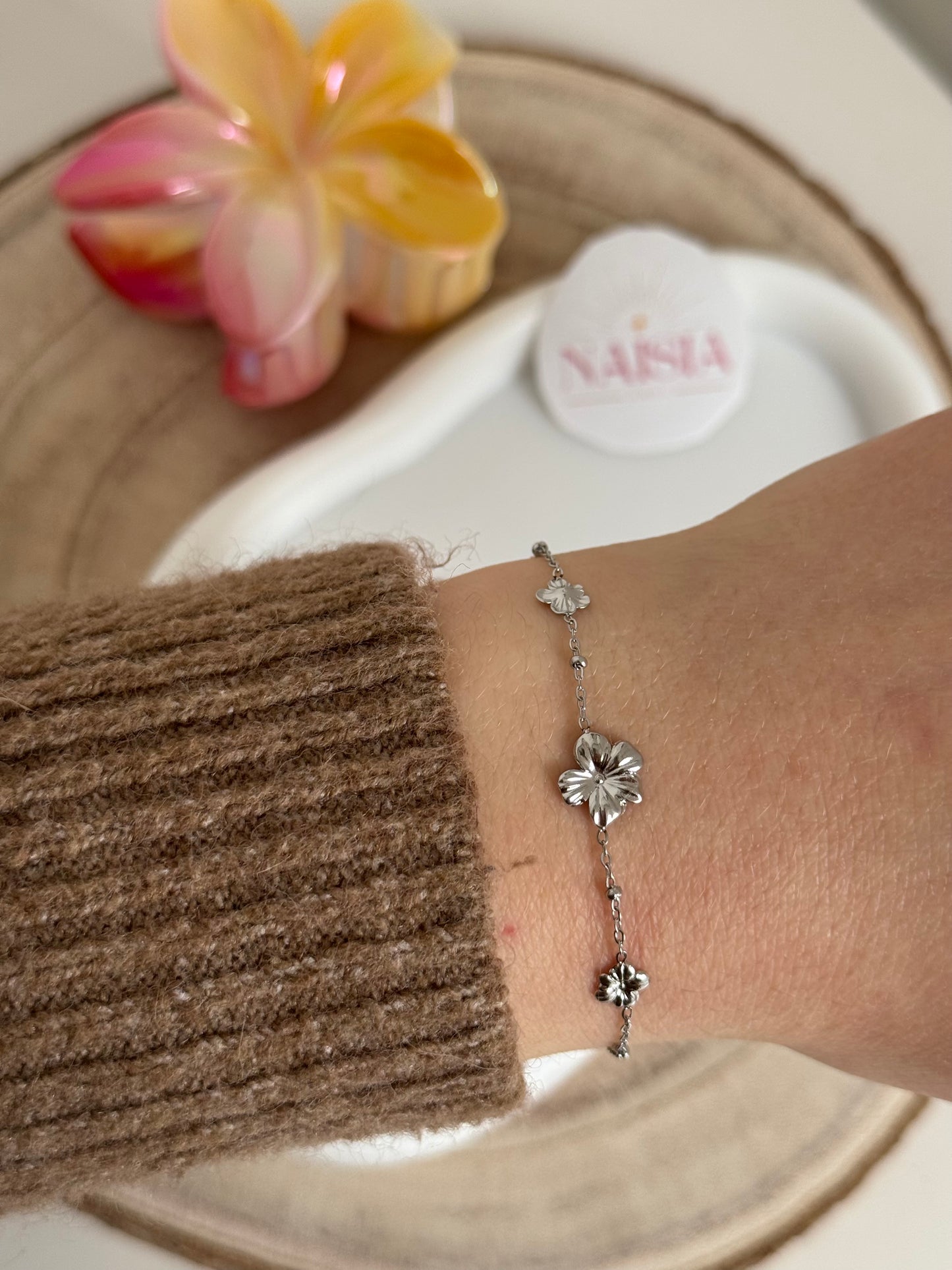 Bracelet Capucine argenté
