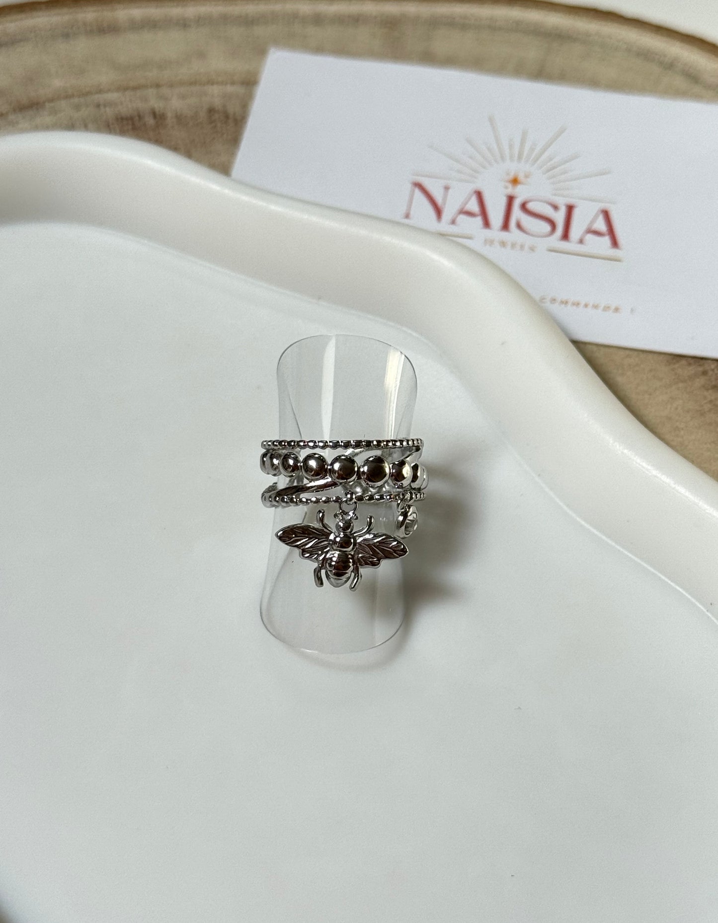 Bague Abigaëlle Argenté