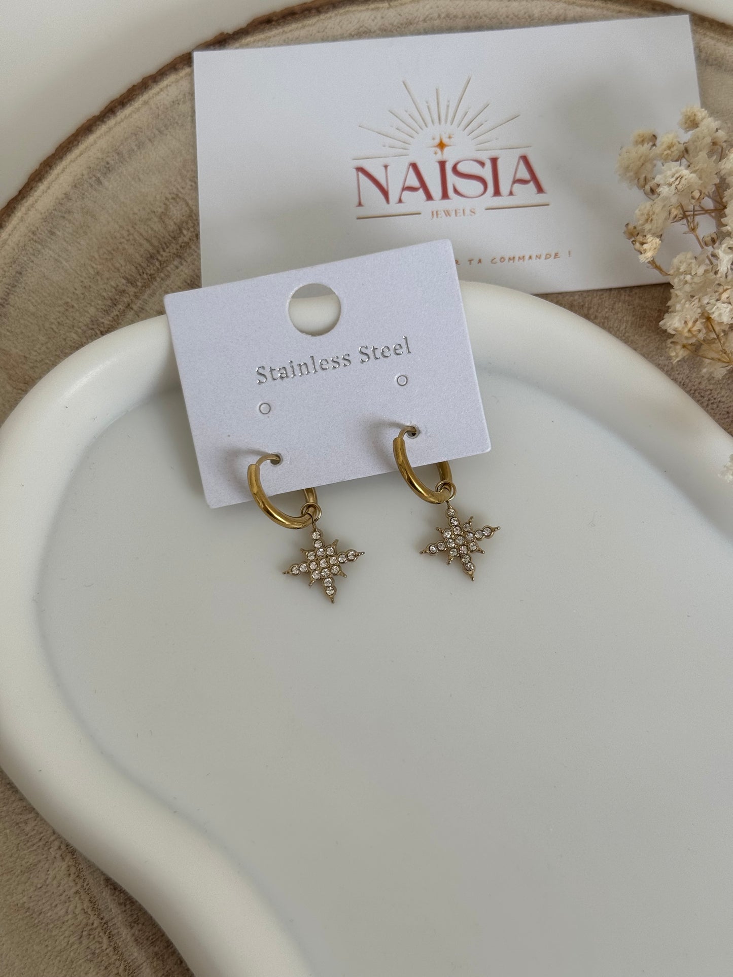 Boucles d’oreilles Stella