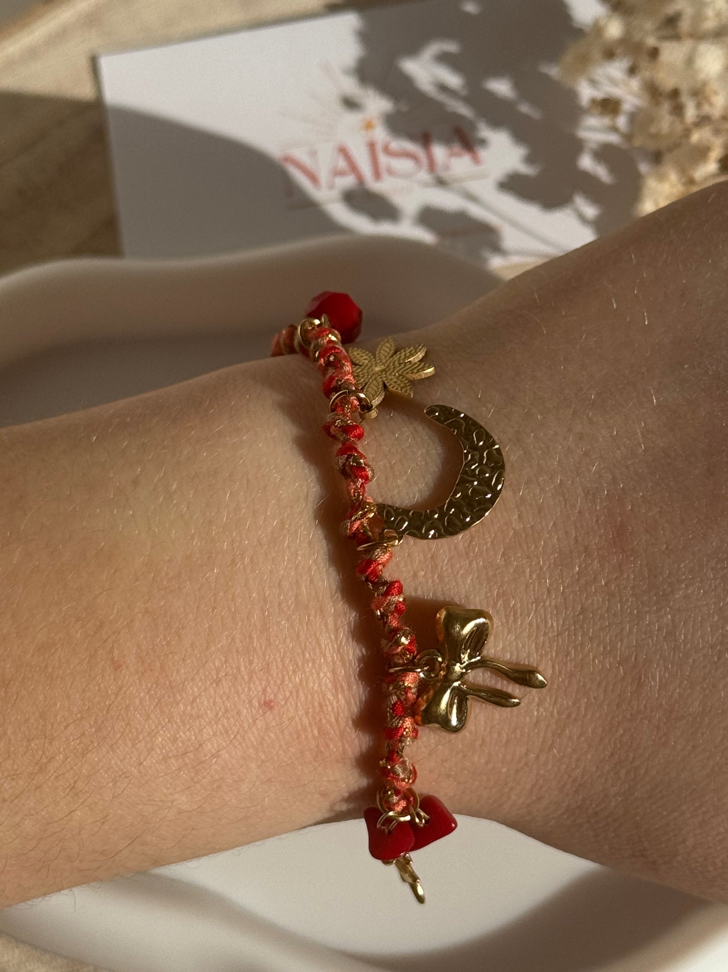 Bracelet breloque Orkida