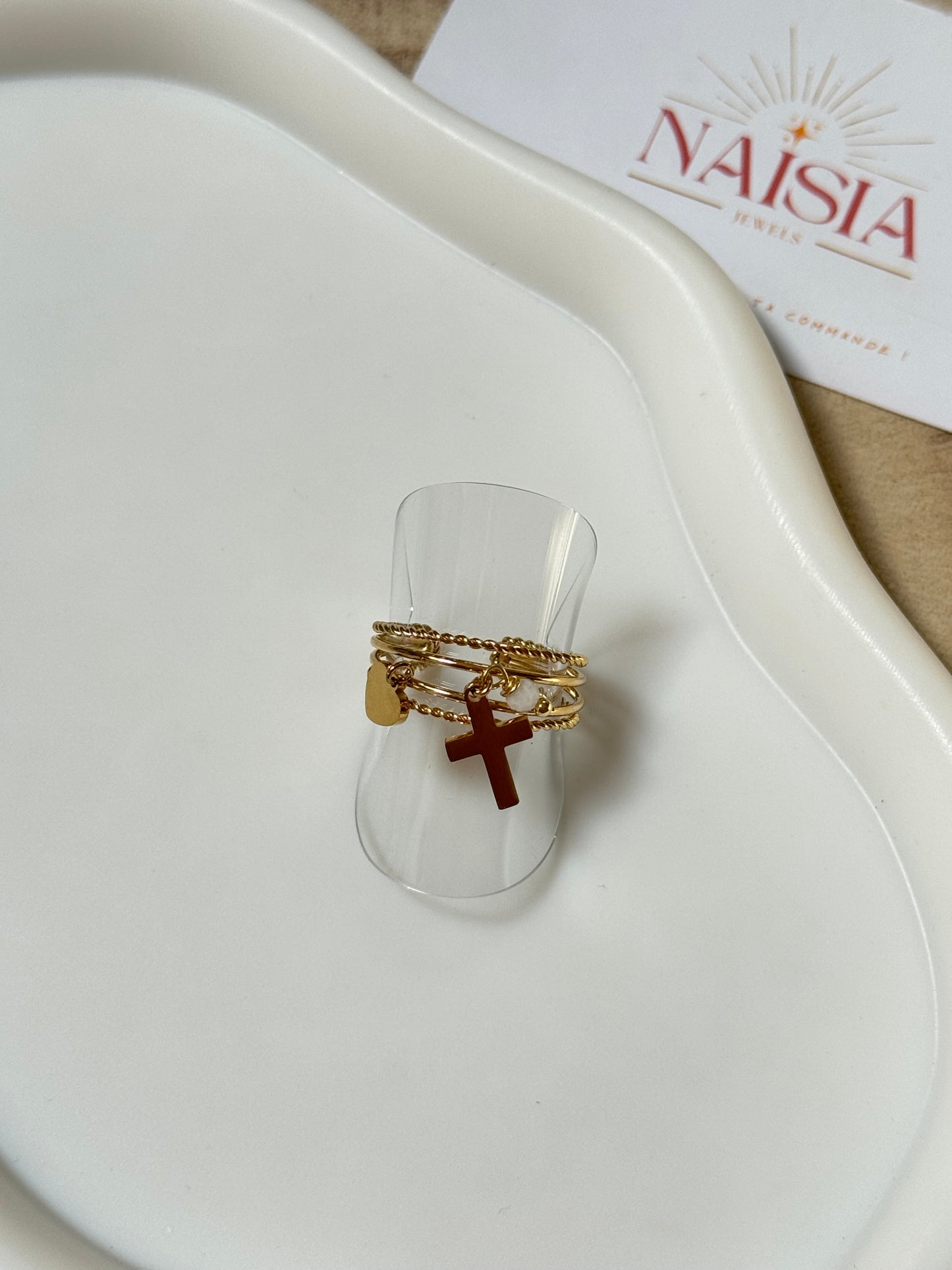 Bague Croix Divine