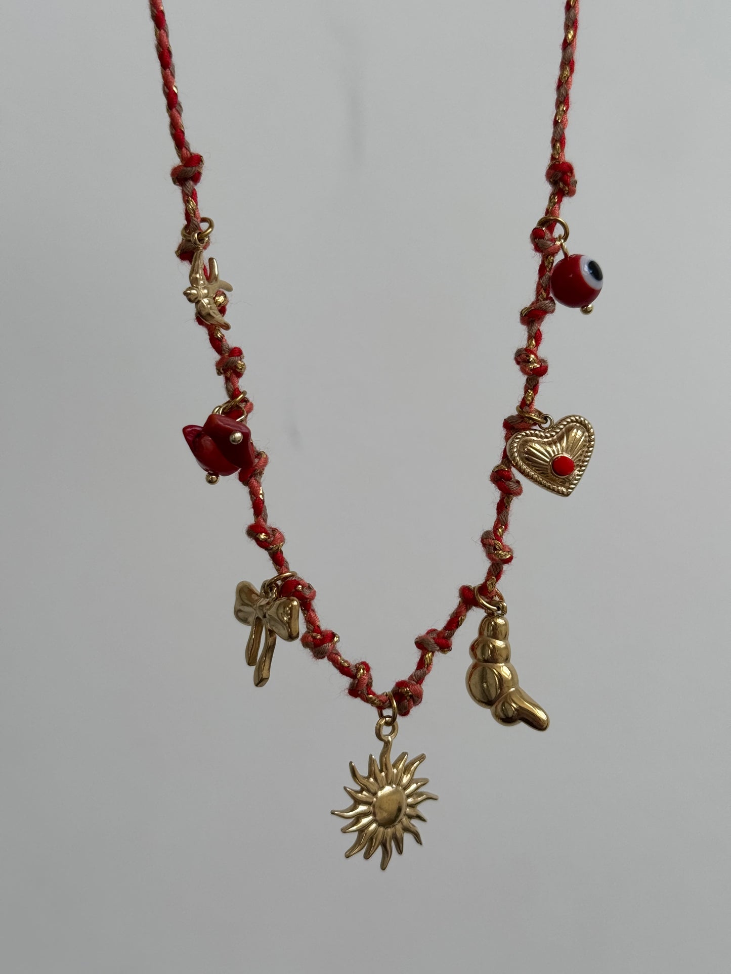 Collier breloque Orkida