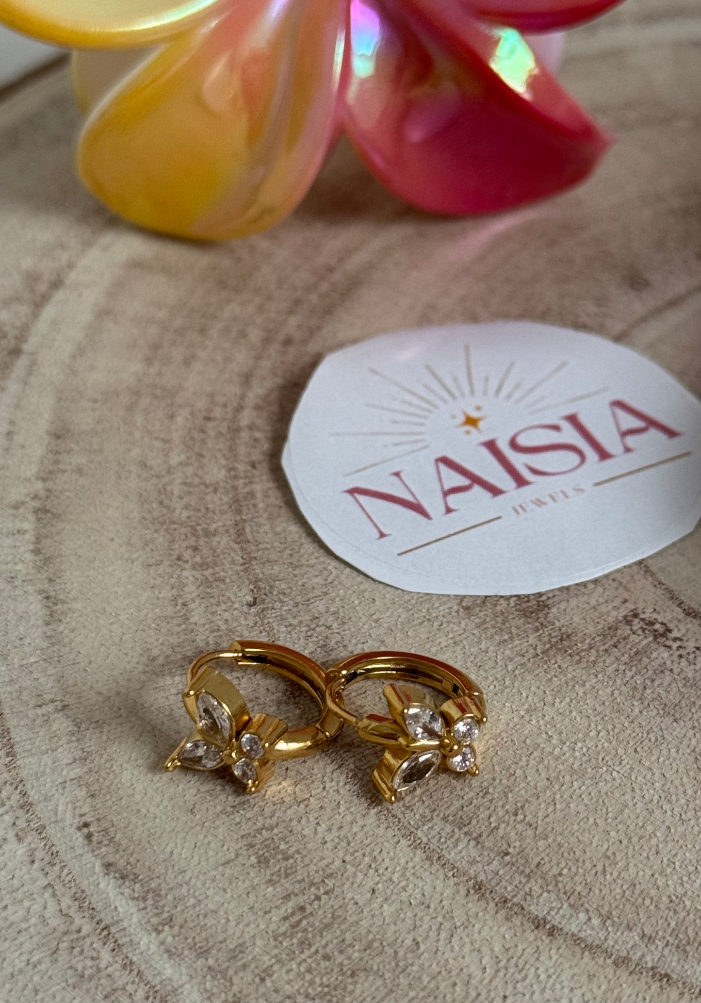 Boucles d’oreilles Papillon