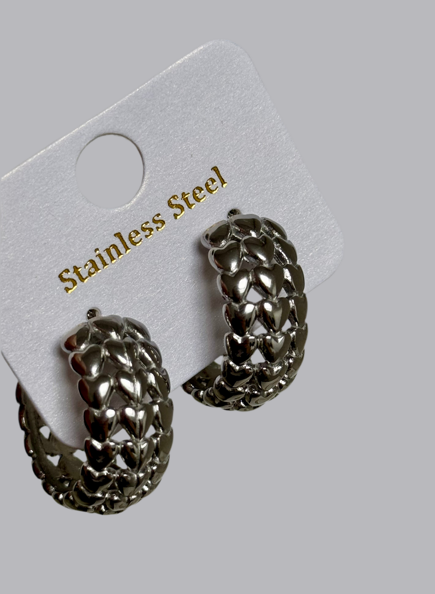 Boucles d’oreilles Lyla argenté