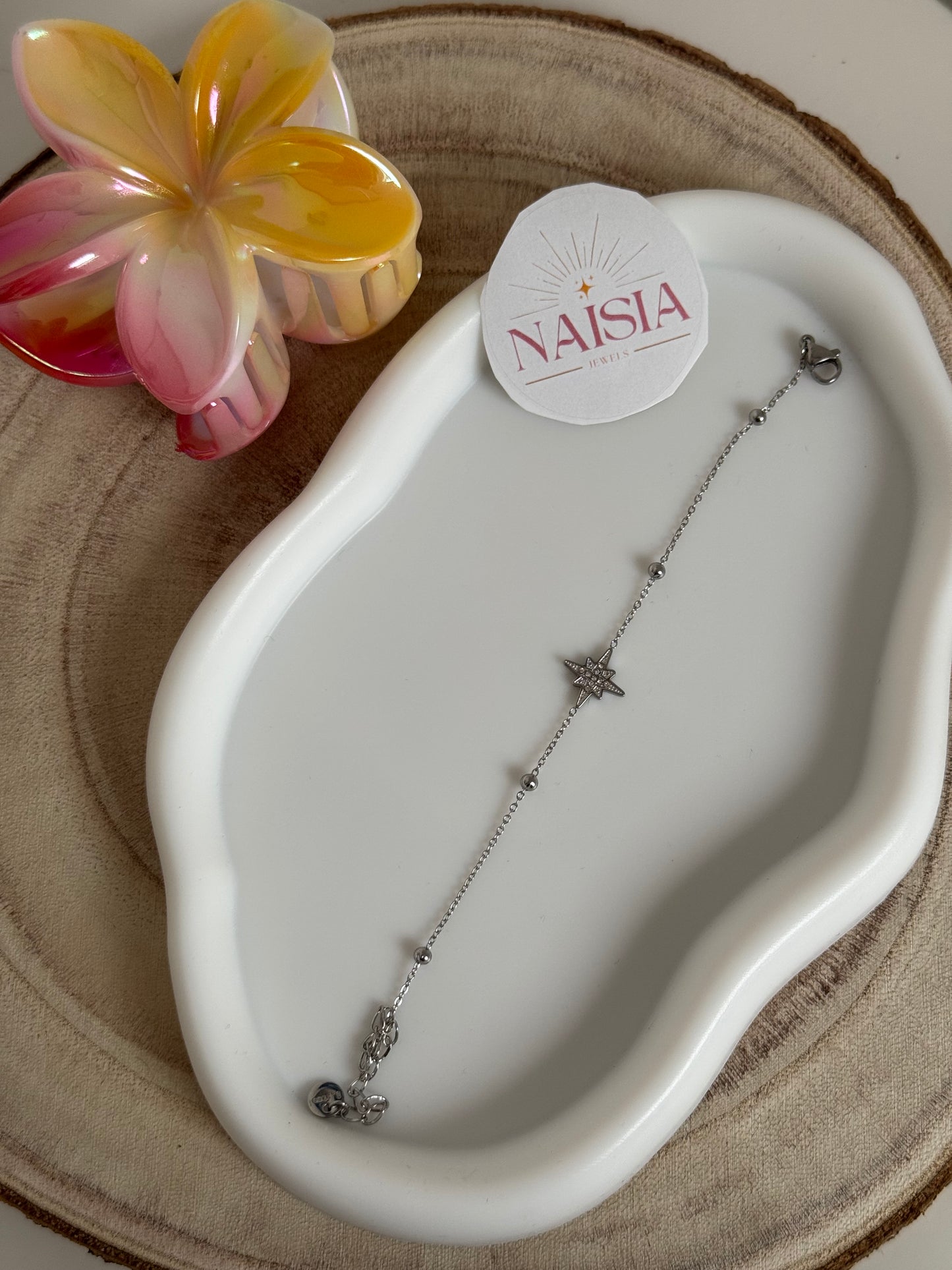 Bracelet Denise argenté