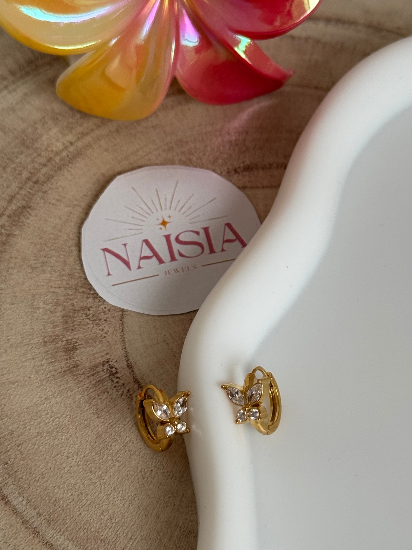 Boucles d’oreilles Papillon