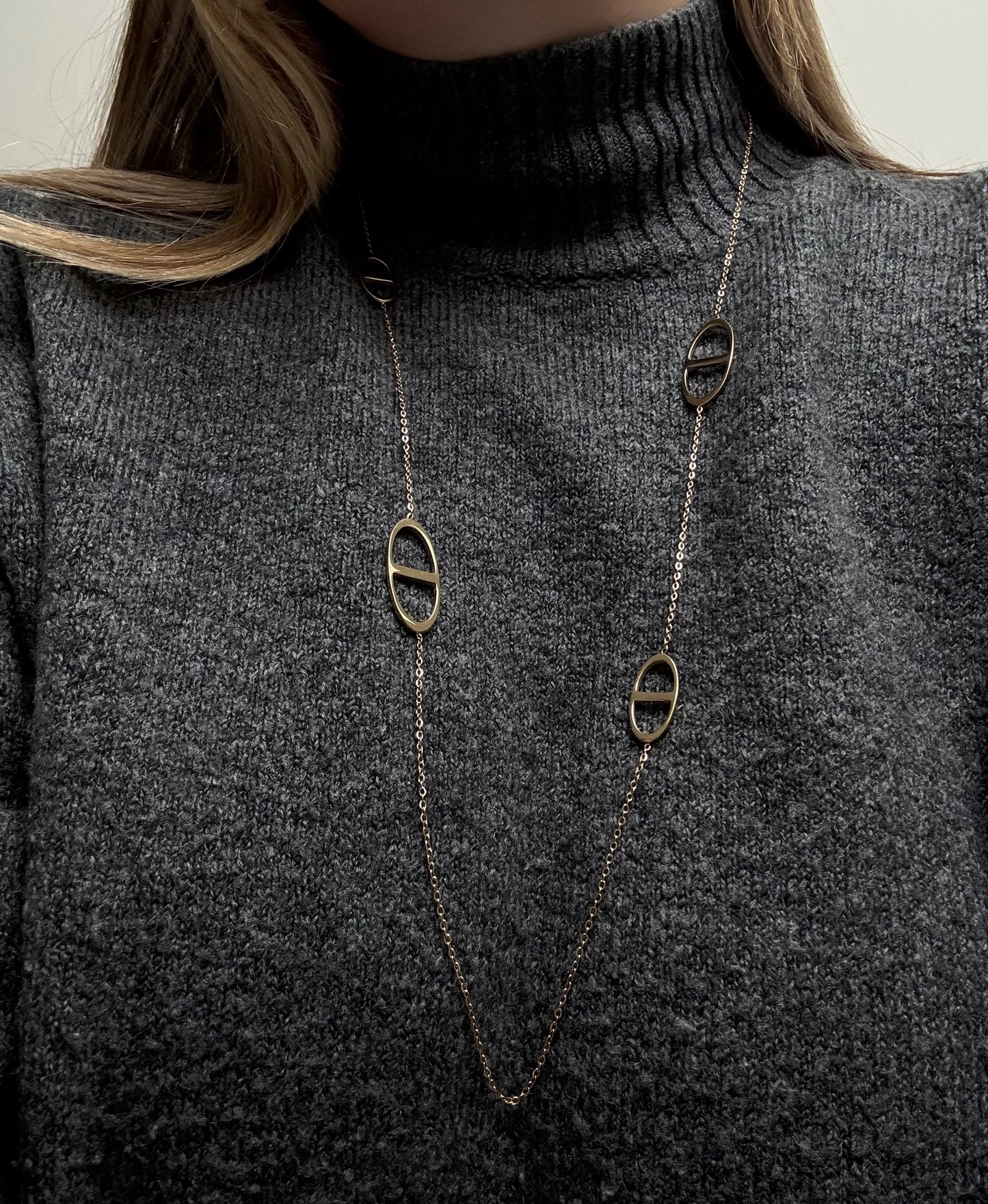 Sautoir Bérénice argenté