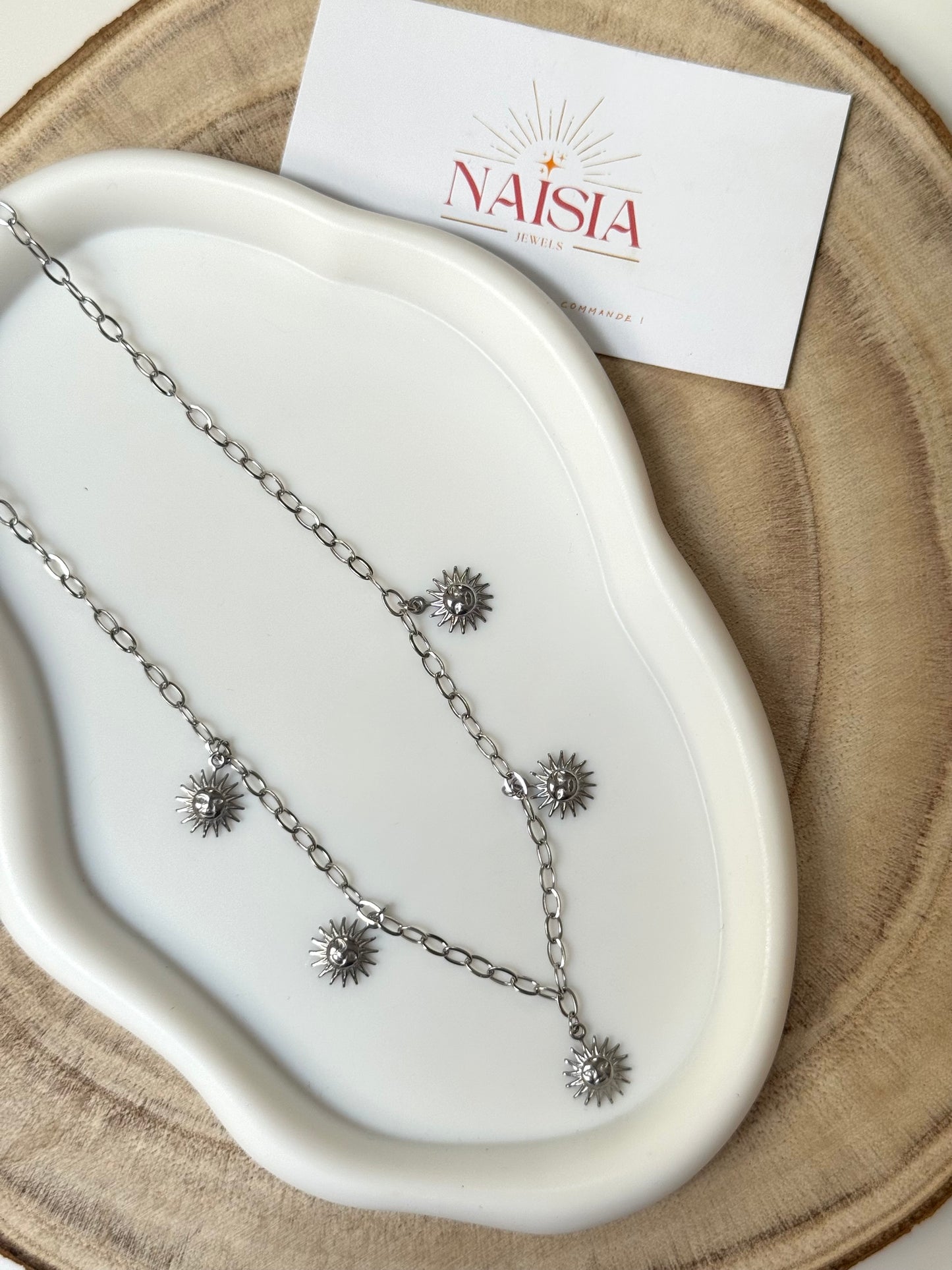 Collier Soléa argenté