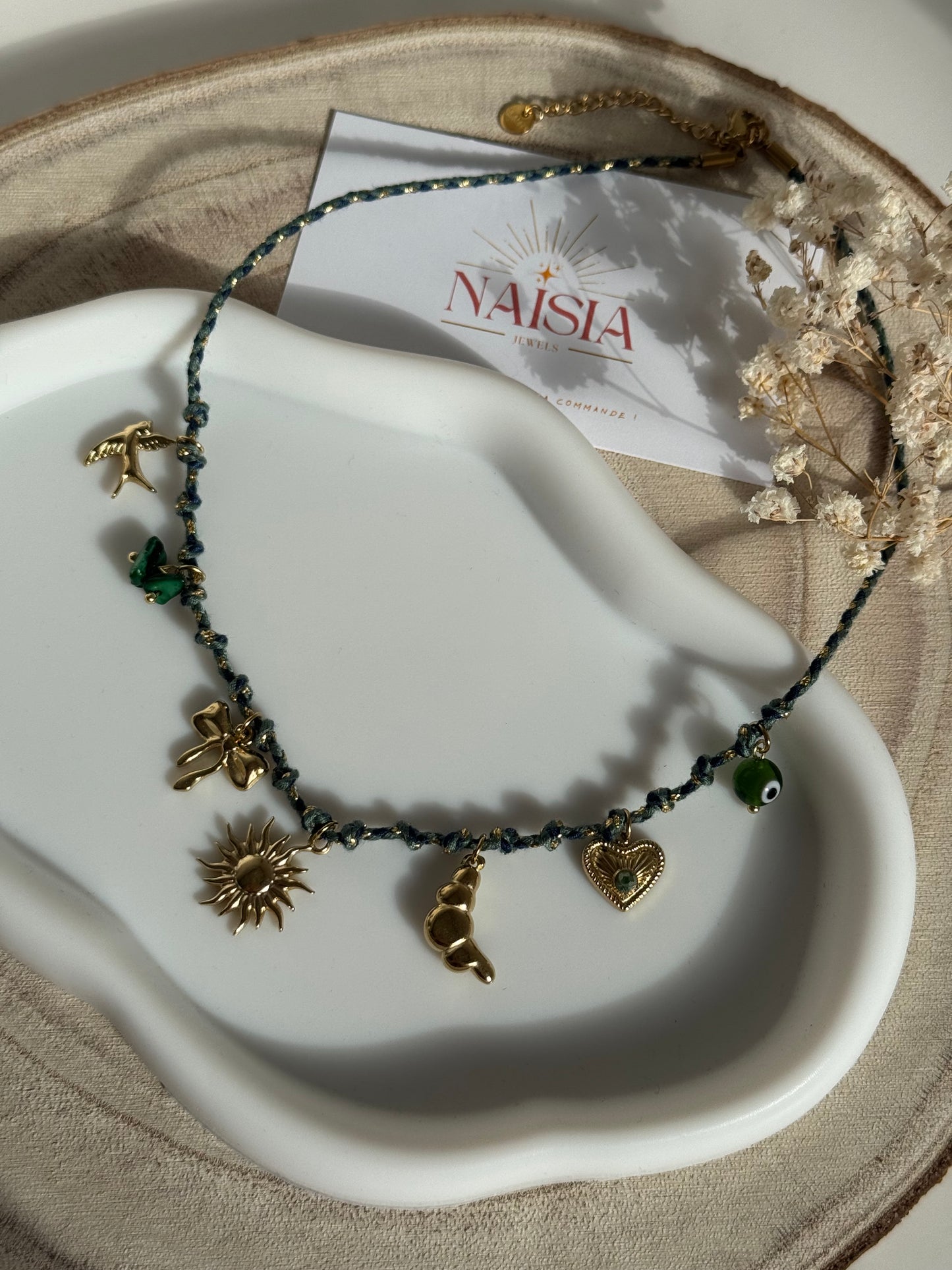Collier breloque Sarah