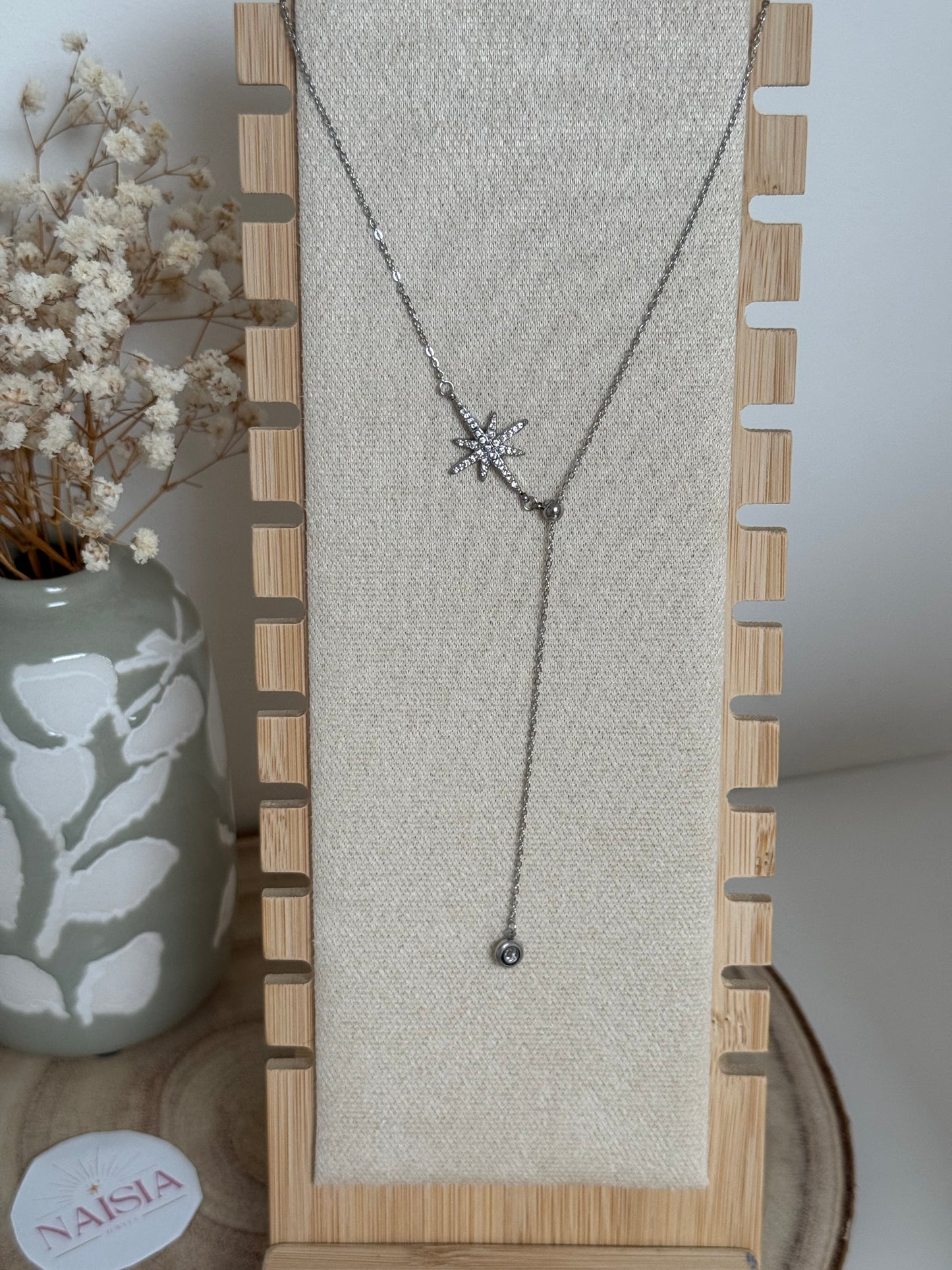 Collier Galina argenté
