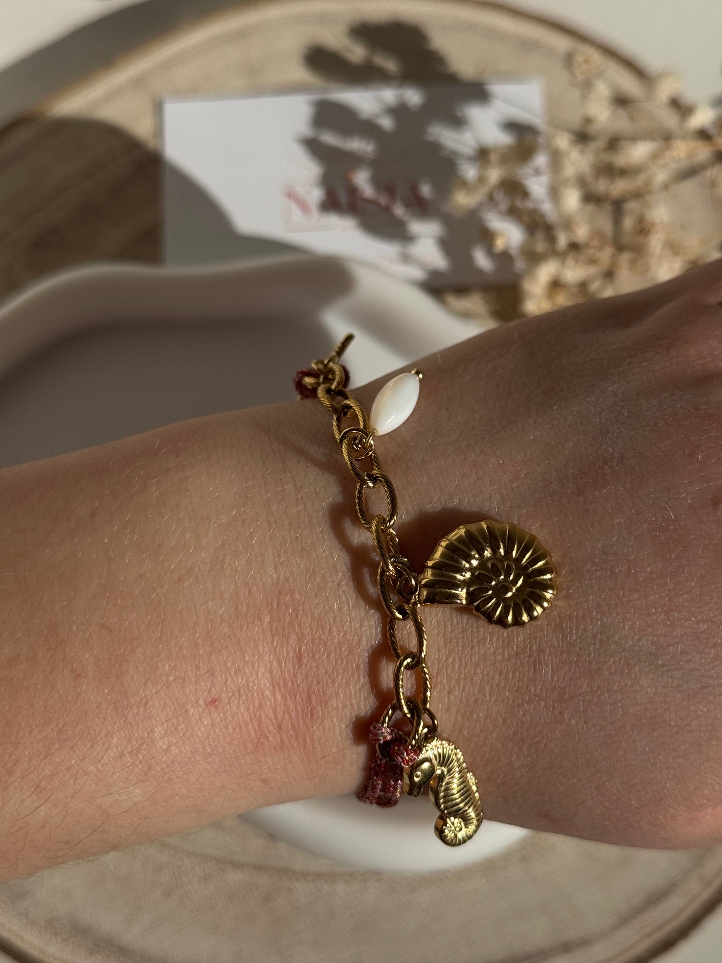 Bracelet breloque Naïa