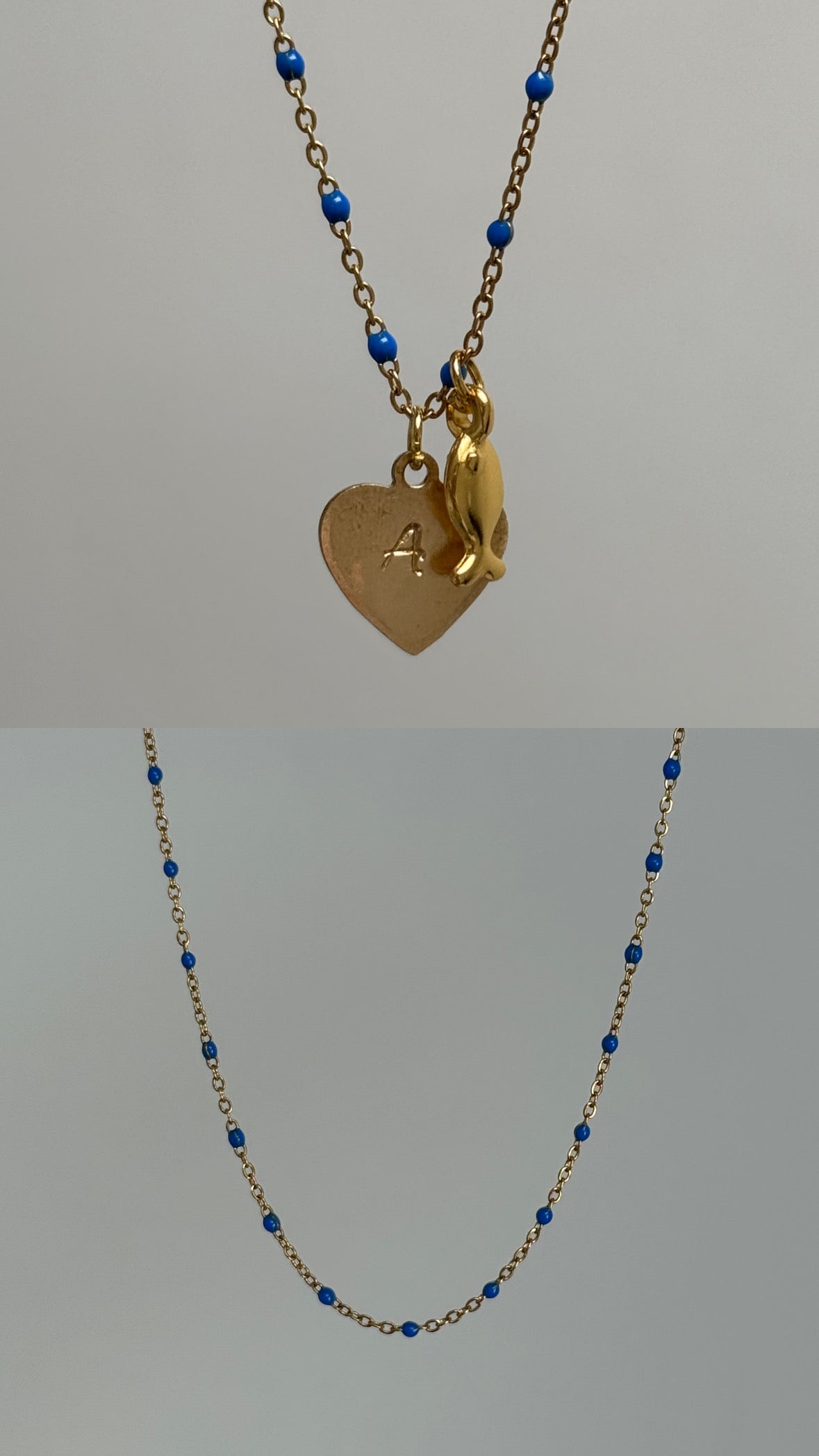 Collier Agathe estampillé