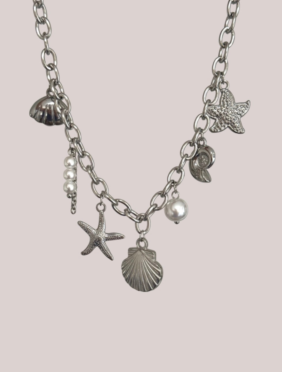 Collier argenté