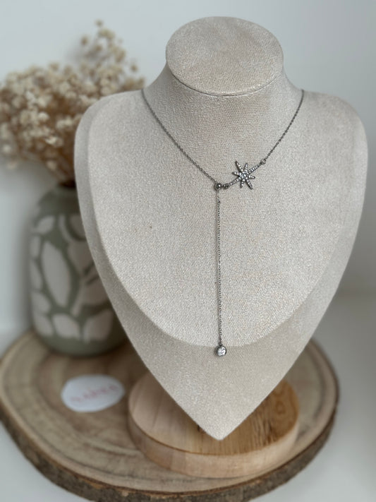 Collier Galina argenté