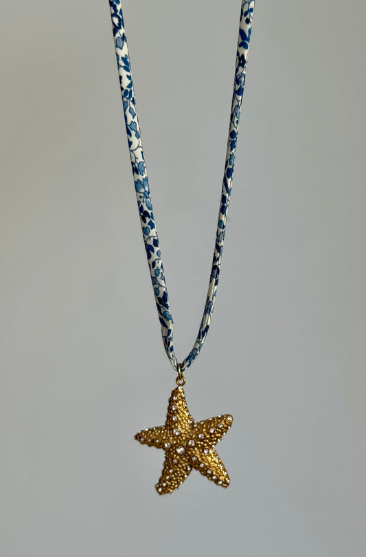 Sautoir Liberty blues