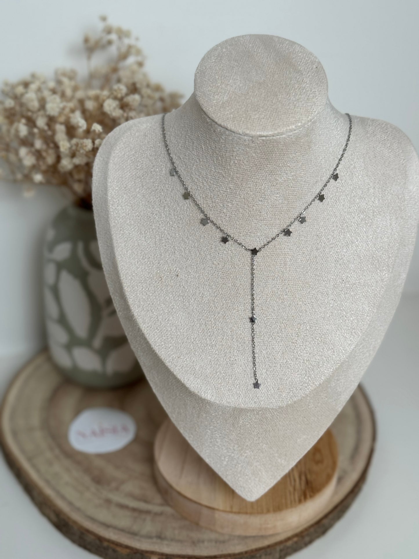 Collier Naos argenté