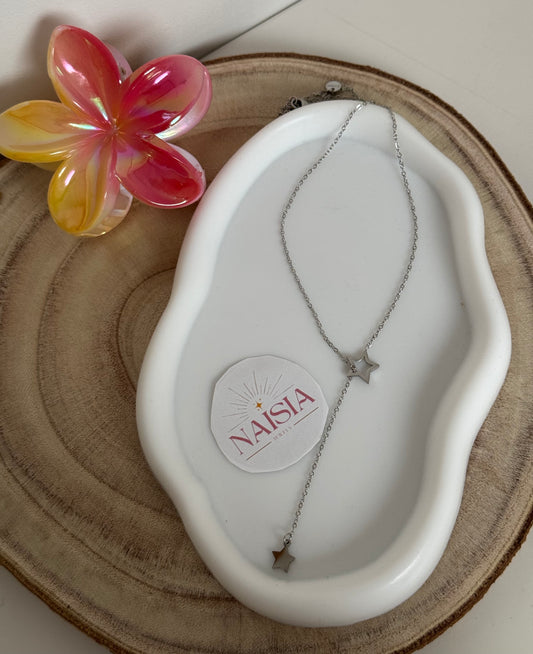 Collier Athena argenté