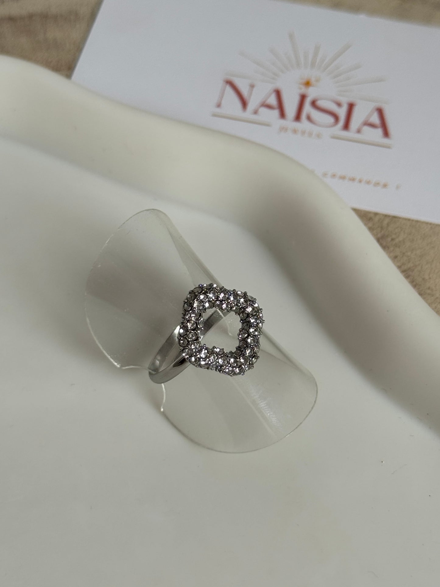 Bague Aleyna argenté