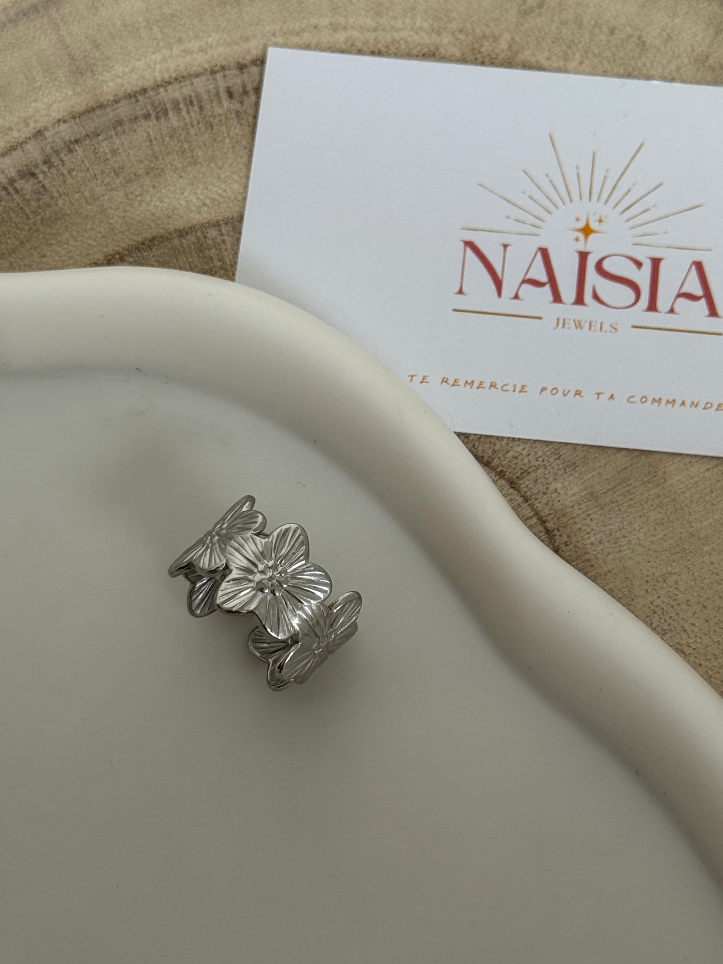 Bague Orlane argenté