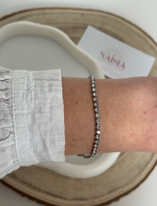 Bracelet Yasmina argenté