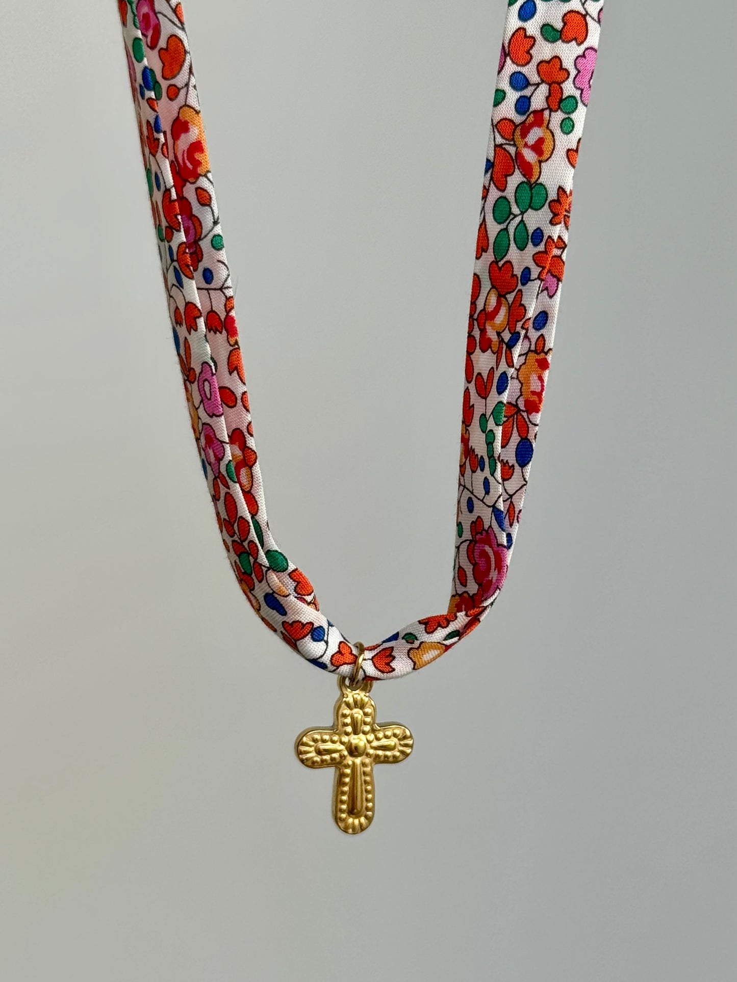 Collier Liberty orange
