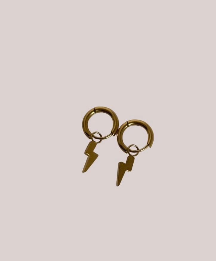 Boucles d’oreilles éclair