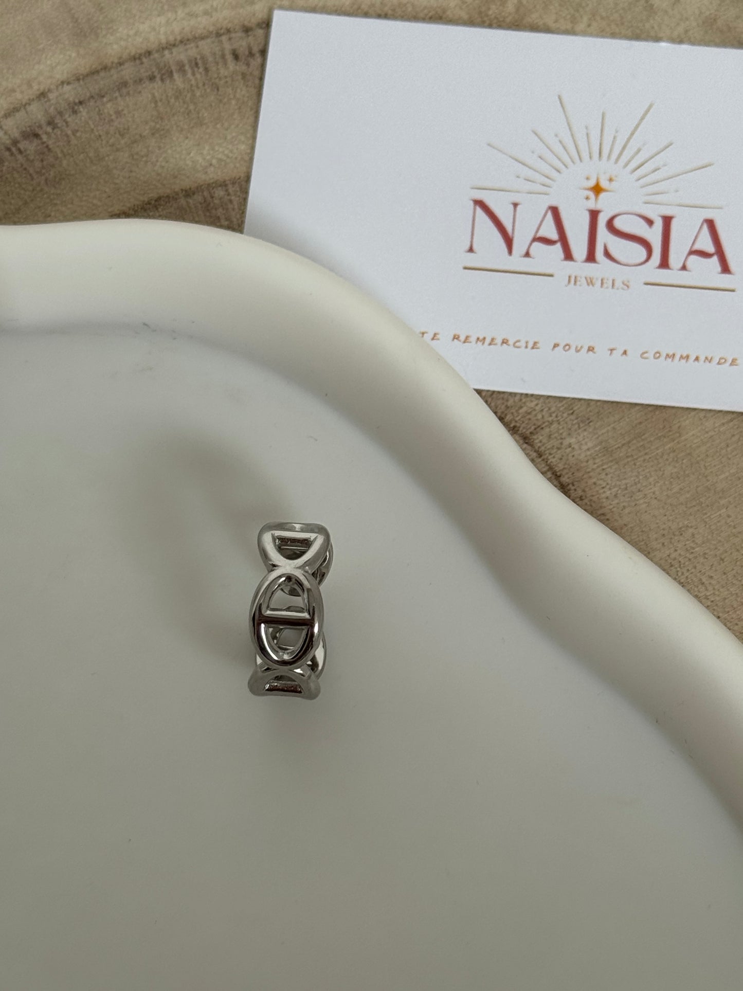 Bague Léna argenté