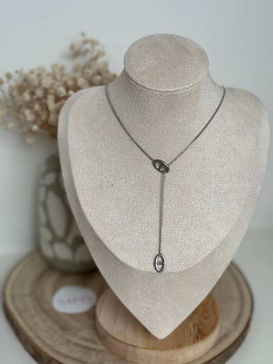 Collier constance argenté