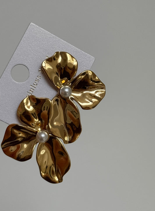 Boucles d’oreilles Camélia