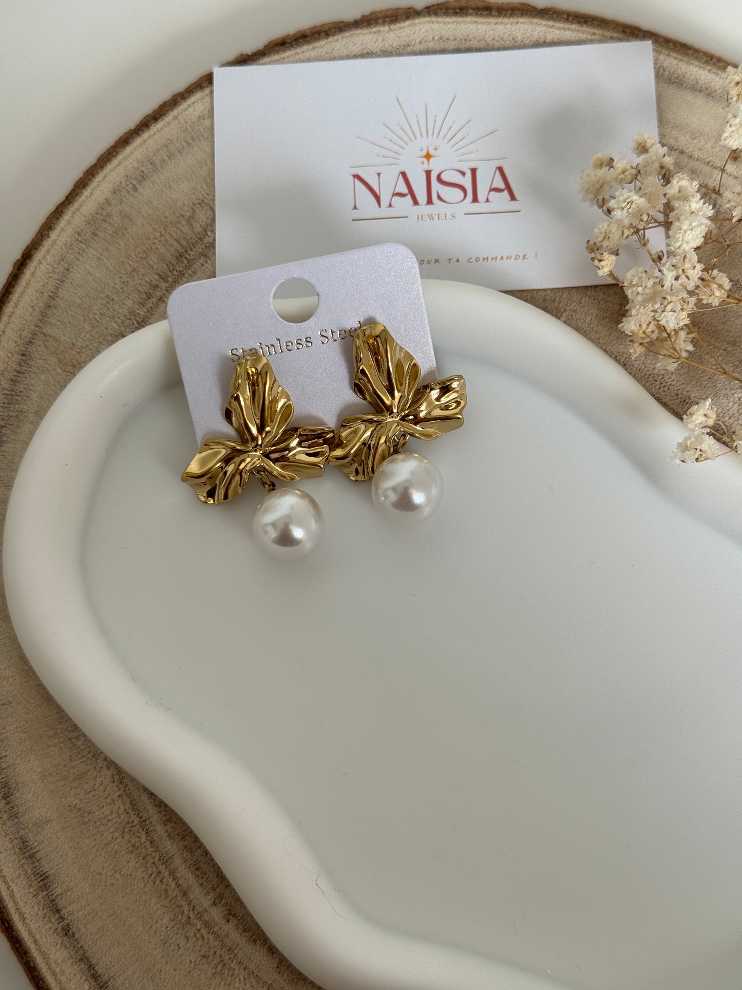 Boucles d’oreilles Jasmine