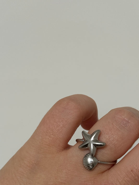 Bague Sirena argenté