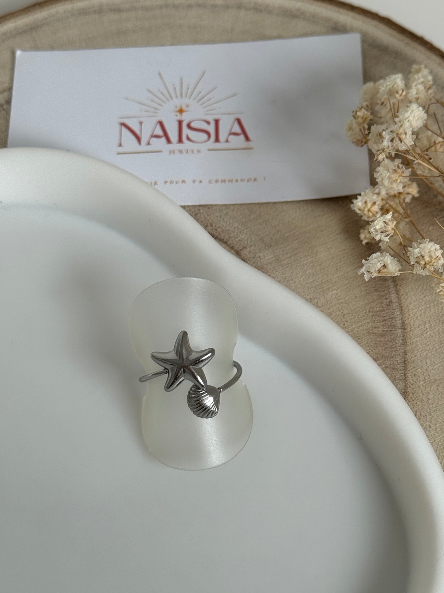 Bague Sirena argenté
